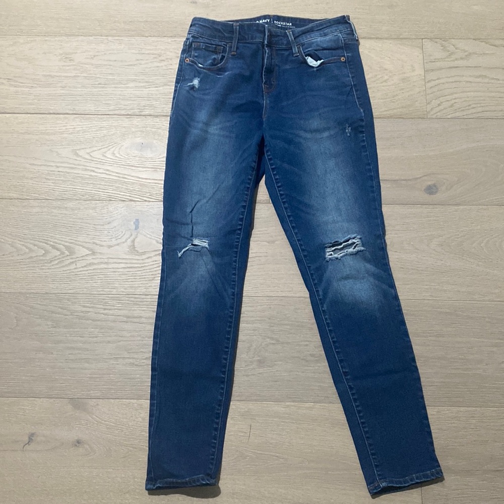Old Navy midrise rockstar jeans